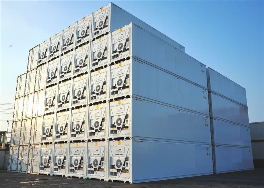 Container refrigerado - Reefer para armazenamento de produtos perecíveis